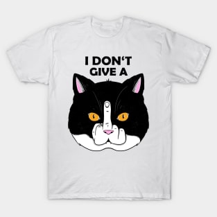 I Don't Give A Cat T-Shirt